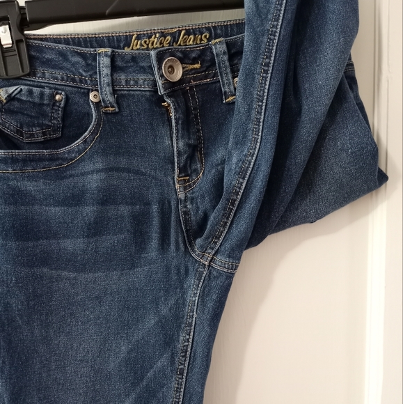 Girl's Justice Simply Low Skinny Jeans Jeggings Size 12R - Picture 7 of 11